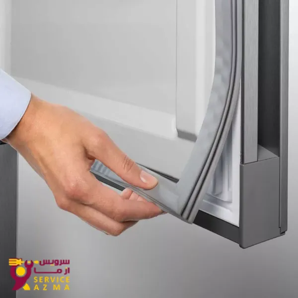 خرابی لاستیک درب یخچال