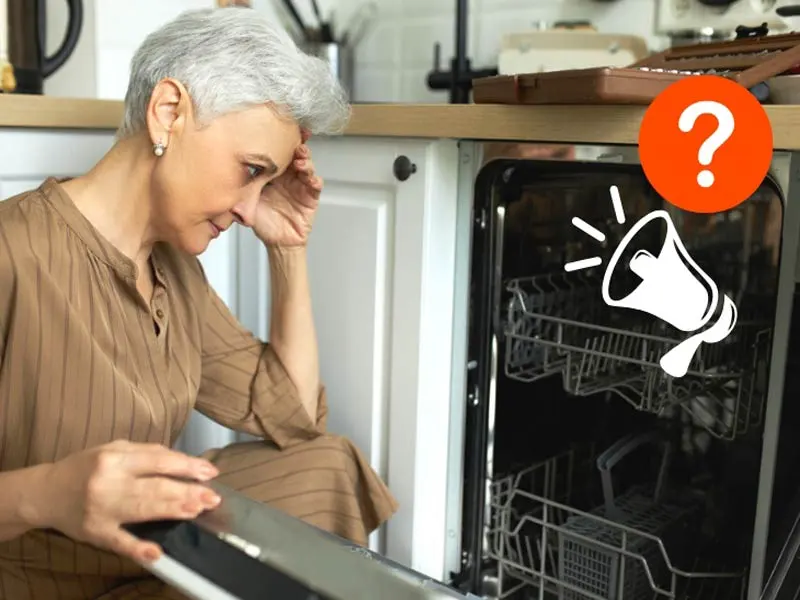 چرا ماشین ظرفشویی صدا می دهد؟