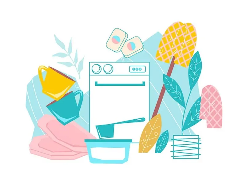 چگونه عمر ماشین ظرفشویی را بیشتر کنیم؟
