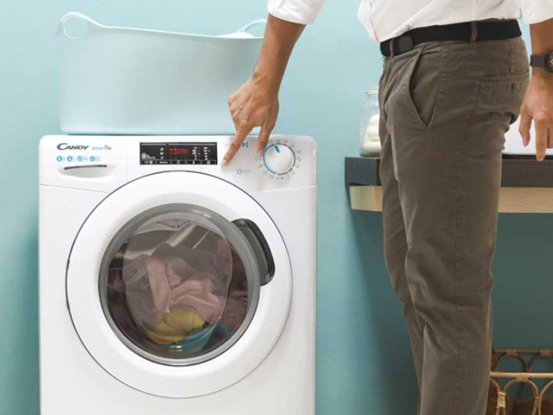 کار نکردن دور تند ماشین لباسشویی
